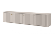 TV laud Bogart Vesper 187, 187 cm, MDF, kašmiir, kuldsed klambrid