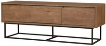 TV-alus Kalune Design Milo, 140 cm, must/pähkel