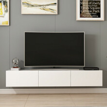 TV-alus Kalune Design Rigel, valge