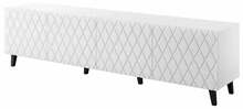 TV-alus Cama Meble Asti, 200 x 42 x 52 cm, valge matt