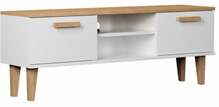 TV-laud Kocot Kids Denver, 120 x 35 x 47.2 cm, valge/beež