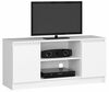 TV laud Nore RTV K120, 40 x 120 x 55 cm, valge
