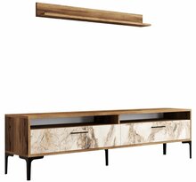 Elutoa mööblikomplekt Kalune Design Istanbul, valge/pähkel/beež