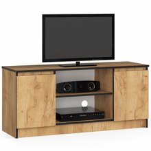 TV-alus Akord CLP, 40 x 120 x 55 cm, must/puit