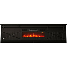 TV-alus Cama Meble RTV Granero, 200 x 56.7 x 35 cm, must