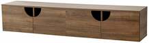 TV-alus Kalune Design Grotte, 180 x 35 x 35 cm, pähkel
