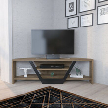 TV-alus Kalune Design Sares, 120 x 35 x 36,8 cm, must/pähkel