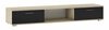 Televiisorialus ADRK Sella, 40 x 176 x 28 cm, must/pruunikas
