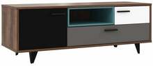 TV laud Forte Raven RVXT131, 52.2 x 154.5 x 54.4 cm, hall/pruun