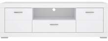 TV laud Forte Snow, 52.1 x 196 x 64 cm, valge