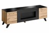 Televiisorialus ASM Thin, 150 x 45 x 47 cm, pruun/must
