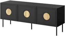 TV-alus Cama Meble Palazzo, must/tamm, 150 x 42 x 60 cm