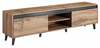TV-alus Halmar Nord II, 38 x 170 x 48.5 cm, pruun/must/hall