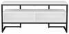 TV-alus Kalune Design Merrion, 110 x 35 x 49.9 cm, valge/must
