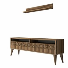Elutoamööbli komplekt Kalune Design 845(XXXVI), 150 x 30 x 50 cm, pruun