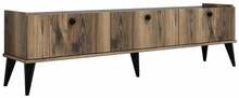 TV-laud Kalune Design Lidya, 180 x 35 x 49 cm, pruun/must