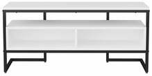 TV-alus Kalune Design Merrion, 110 x 35 x 49.9 cm, valge/must