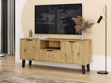 TV-alus Vivaldi Meble Scandi 2D1S SLIM, tamm, pruun