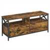 Televiisorialus Vasagle LTV300B01, 120 x 40 x 50 cm, pruun/must