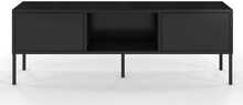 Telerilaud Skandica Mirka, 130 x 35 cm, must