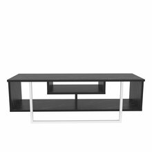 TV-alus Kalune Design Asal 120, 120 x 35.2 x 40.2 cm, valge/must