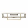 TV-alus Kalune Design Asal 150, 150 x 35.2 x 40 cm, pruun/kuldne/valge