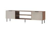 Televiisorikapp Cama Meble Almera, 180,5 x 42 x 52,5 cm, pähkel/kasmiir