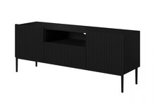 TV-alus Bogart Nicole, 150 cm, must, avatud riiuliga