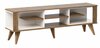 TV-alus Kalune Design Ionis, 160 x 35 x 52.5 cm, tamme värvi/valge