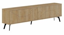TV-alus Kalune Design Dune, 180 x 29.6 x 50 cm, tamm