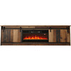 TV-alus Cama Meble RTV Granero, 200 x 56.7 x 35 cm, pruun/tumepruun