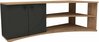TV-alus Kalune Design Termera, 67.7 x 135 x 48.6 cm, antratsiit/pruun