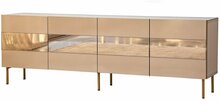 TV-alus Kalune Design Leon, 180 x 35 x 59 cm, kuldne/pronks