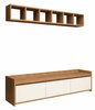 Elutoa mööblikomplekt Kalune Design Lici, sise, tamm/valge