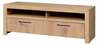 TV-laud ADRK Furniture Janez, 150 x 47 x 52 cm, tamm/must