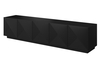 TV laud Bogart Asha, must matt, 200cm