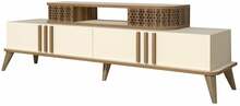 TV-alus Kalune Design Eylul, 168 x 51 x 39 cm, kreemjas