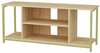 TV-alus Kalune Design Rinaldo, 120 x 35 x 50.8 cm, pruun/kuldne