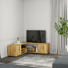 TV-alus Hanah Home Rosa, 120 x 35 x 40 cm, tamm, melamiinkattega puitlaastplaat