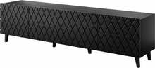 TV-alus Cama Meble Asti, 200 x 42 x 52 cm, matt must