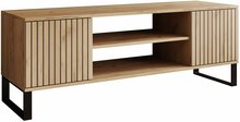 TV-alus ADRK Lorello, 135 x 40 x 49 cm, tamm/pruun