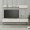 TV-alus Asir Lyon 2, 180 x 43 x 35 cm, kreem/kuld