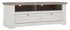 TV laud Forte Aletta TIQT121, 54 x 145.2 x 55 cm, valge/tamm