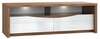 TV-alus Forte Saint Tropez STZT221B, 48.8 x 147.7 x 52.7 cm, tumepruun/valge