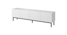 TV-alus Cama Meble Pafos, 200 x 40 x 60 cm, valge matt