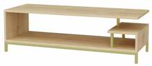 TV-alus Kalune Design Reilly, 120 x 44,6 x 37,6 cm, kuld/tamm