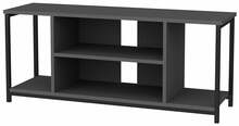 TV-alus Kalune Design Rinaldo, 120 x 35 x 50.8 cm, antratsiit/must