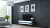 TV-alus Cama Meble VIGO NEW 30/180/40, 180 x 30 x 40 cm, hall/valge läikiv