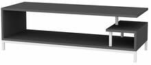 TV-alus Kalune Design Reilly, 120 x 44,6 x 37,6 cm, antratsiit/valge