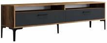 TV-alus Kalune Design Istanbul 2, 180 x 47 x 35 cm, antratsiit/pähkel